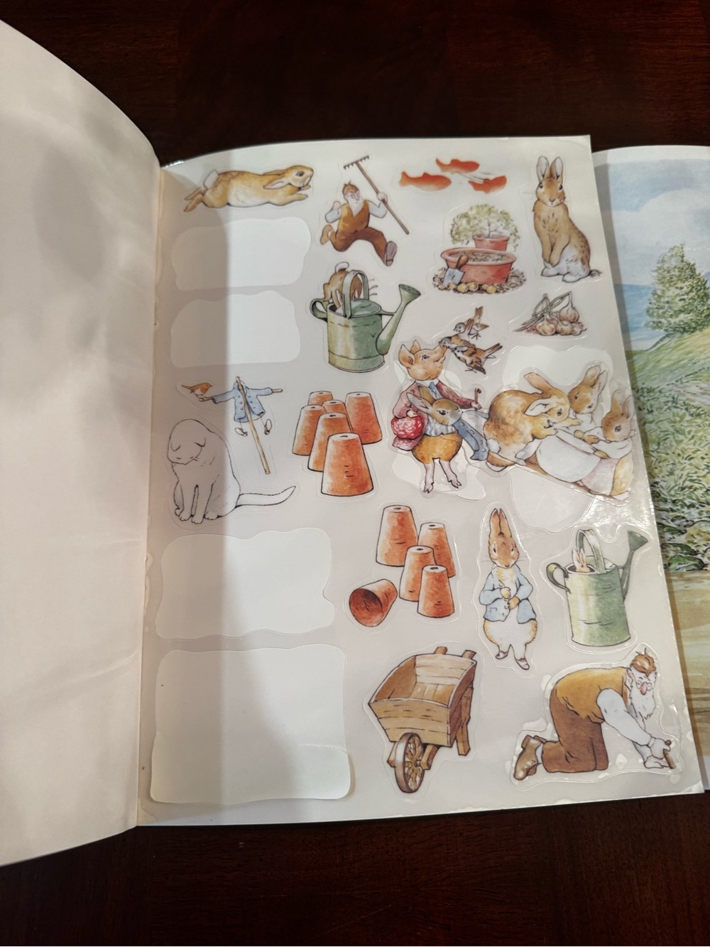 Peter Rabbit Reusable Sticker Seals Book Beatrix Potter - Picture 5 of 13